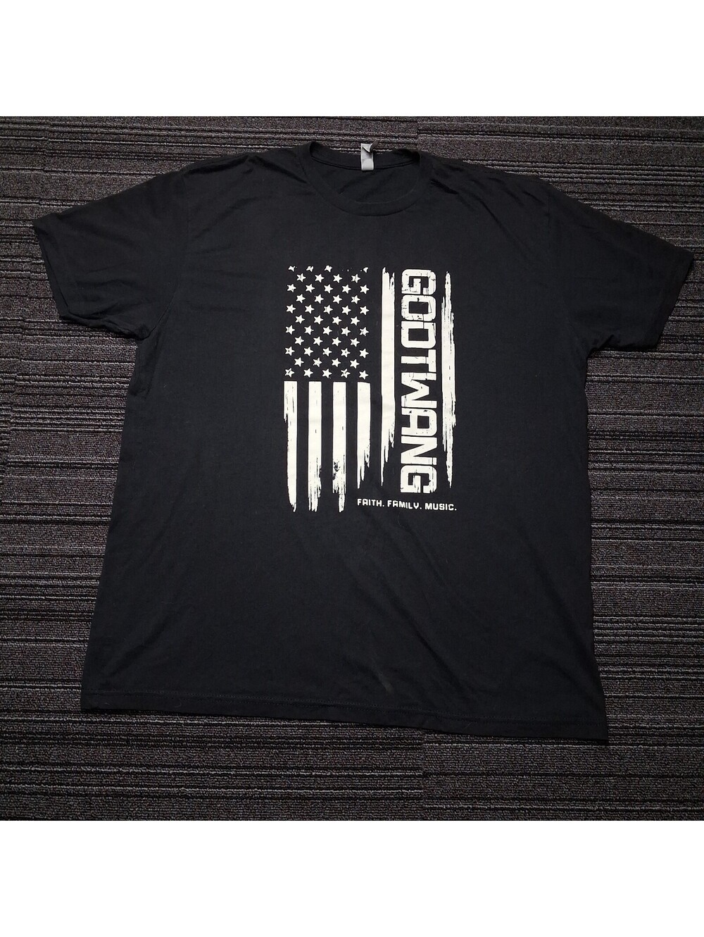 Rare of Breed GodTwang 2024 Summer Tour T Shirt XL Christian Country Rap Black